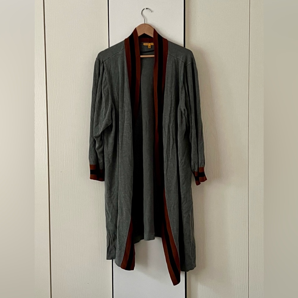 Striped Duster Eloquii x Refinery 29 Cardigan